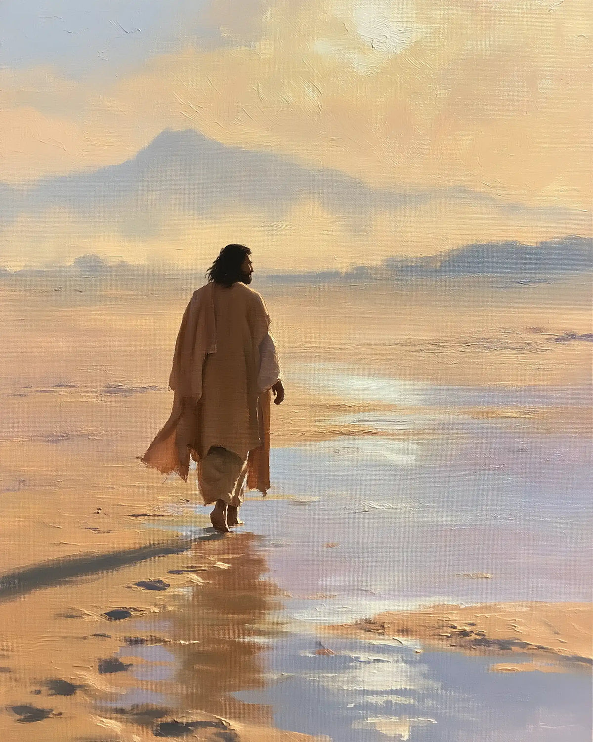 Jesus in the Desert - Impressionist · Portrait n° 25