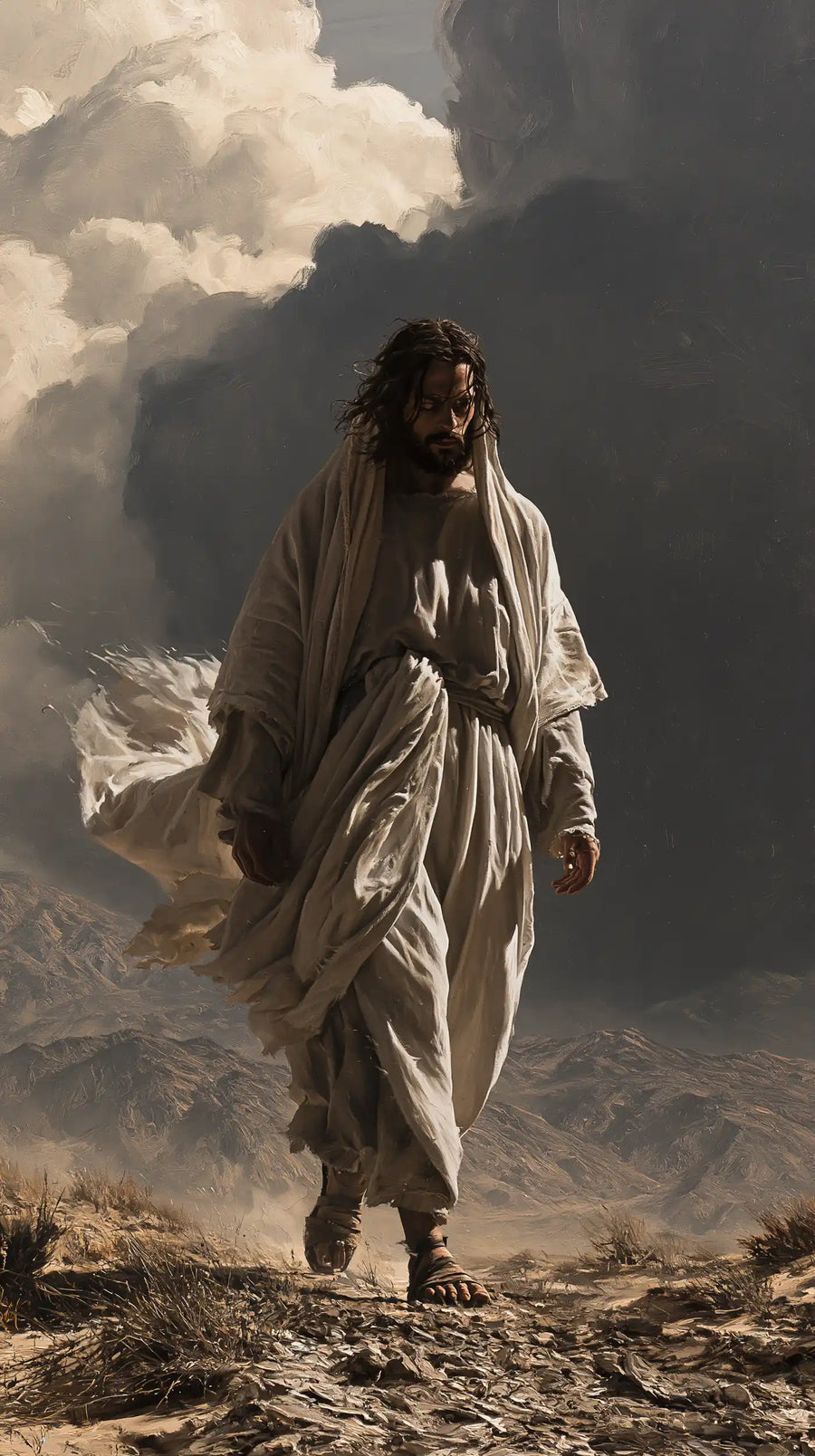Jesus in the Desert - The Inner Struggle · Portrait n° 22