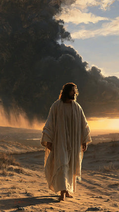 Jesus in the Desert — The Return toward the Golden Line