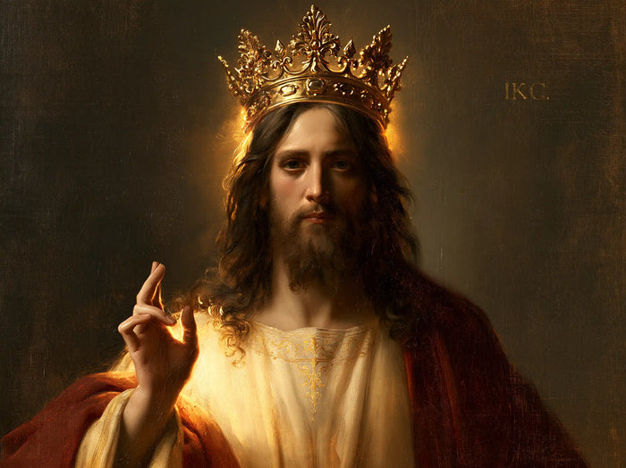 Jesus the King - Close Royal Portrait · Landscape n° 4