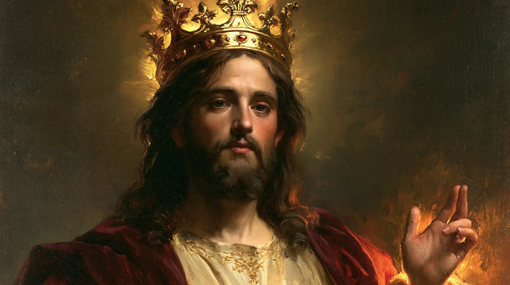 Jesus the King - Close Royal Portrait · Landscape n° 9