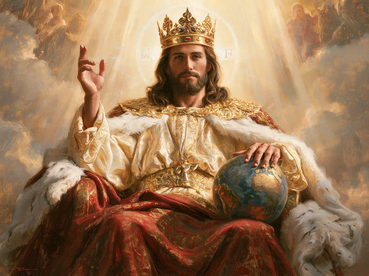 Jesus the King - The Globe of the World · Landscape n° 4