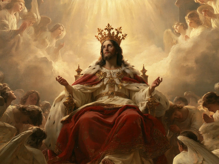 Jesus the King - Jesus the King with Angels · Landscape n° 6