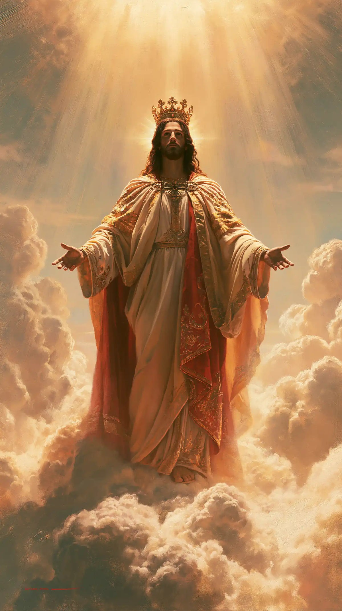 Jesus the King - Sacred Monumental View · Portrait n° 7