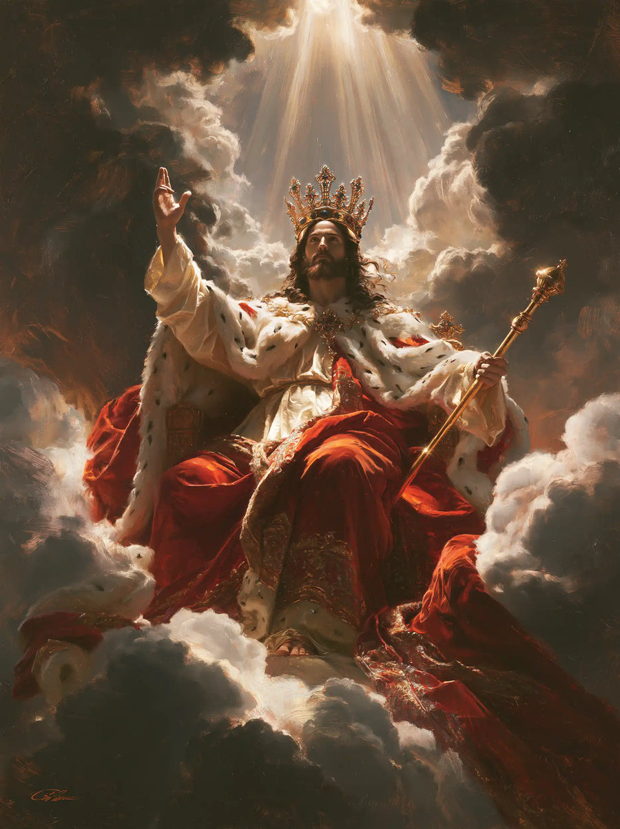 Jesus the King - Theatrical Baroque · Portrait n° 10