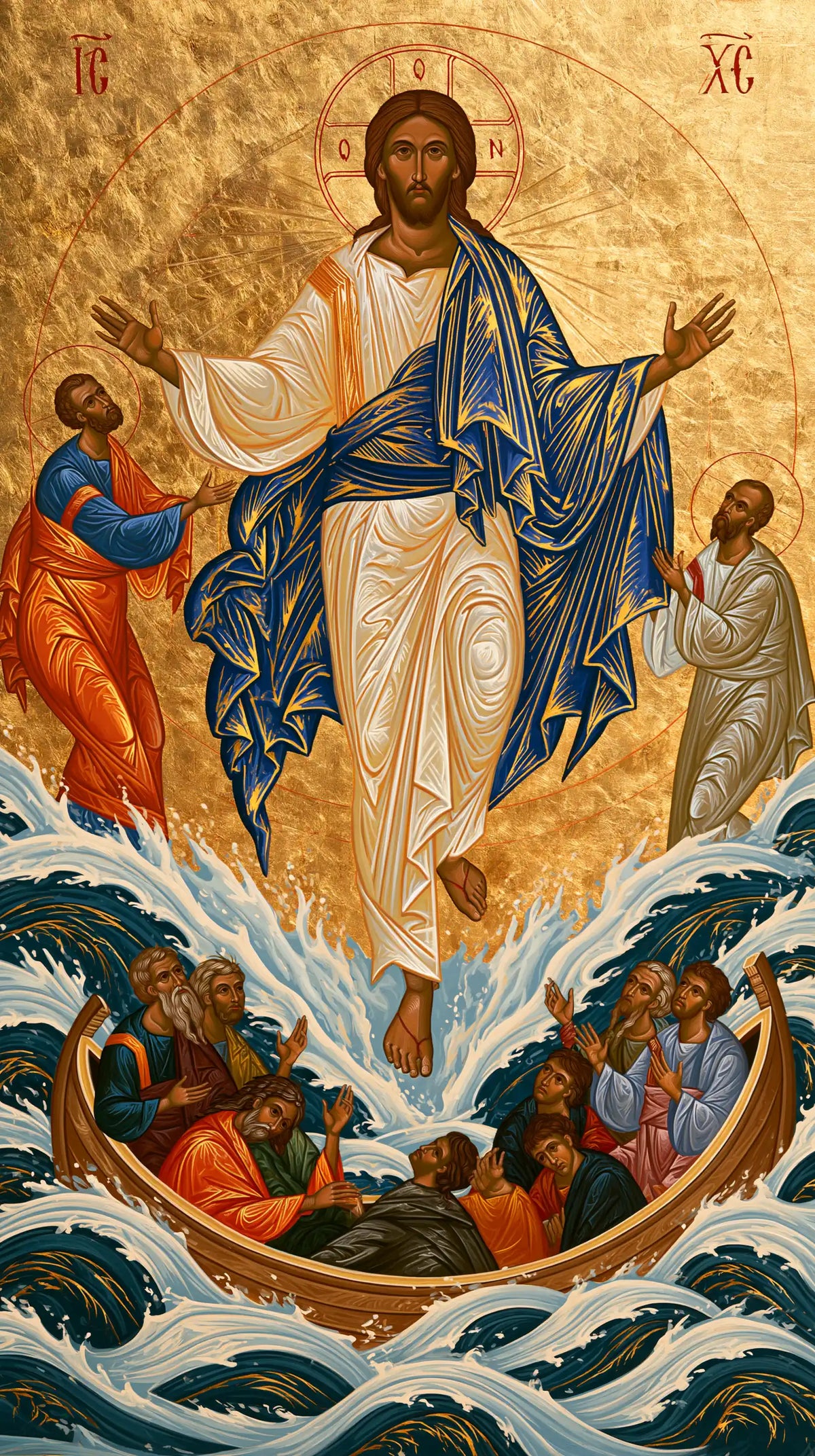 Jesus Walking on Water — The Lofty Presence and the Witnesses’ Vessel