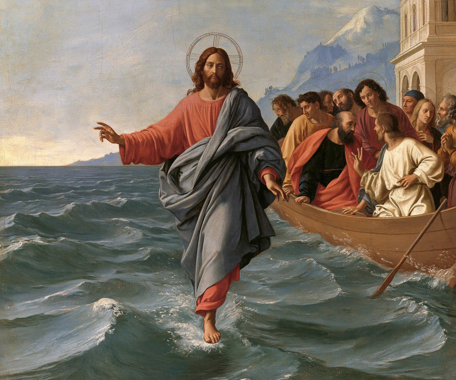 Jesus Walking on Water - Florentine Renaissance · Landscape n° 5
