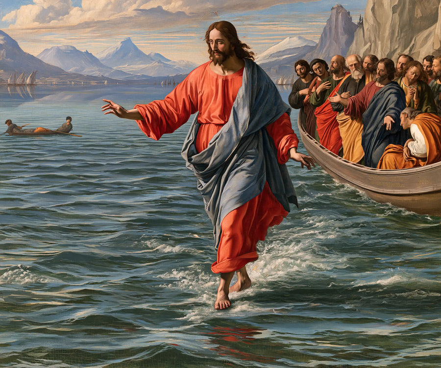 Jesus Walking on Water - Florentine Renaissance · Landscape n° 6