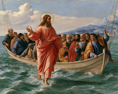 Jesus Walking on Water — Rose before the Ivory Boat