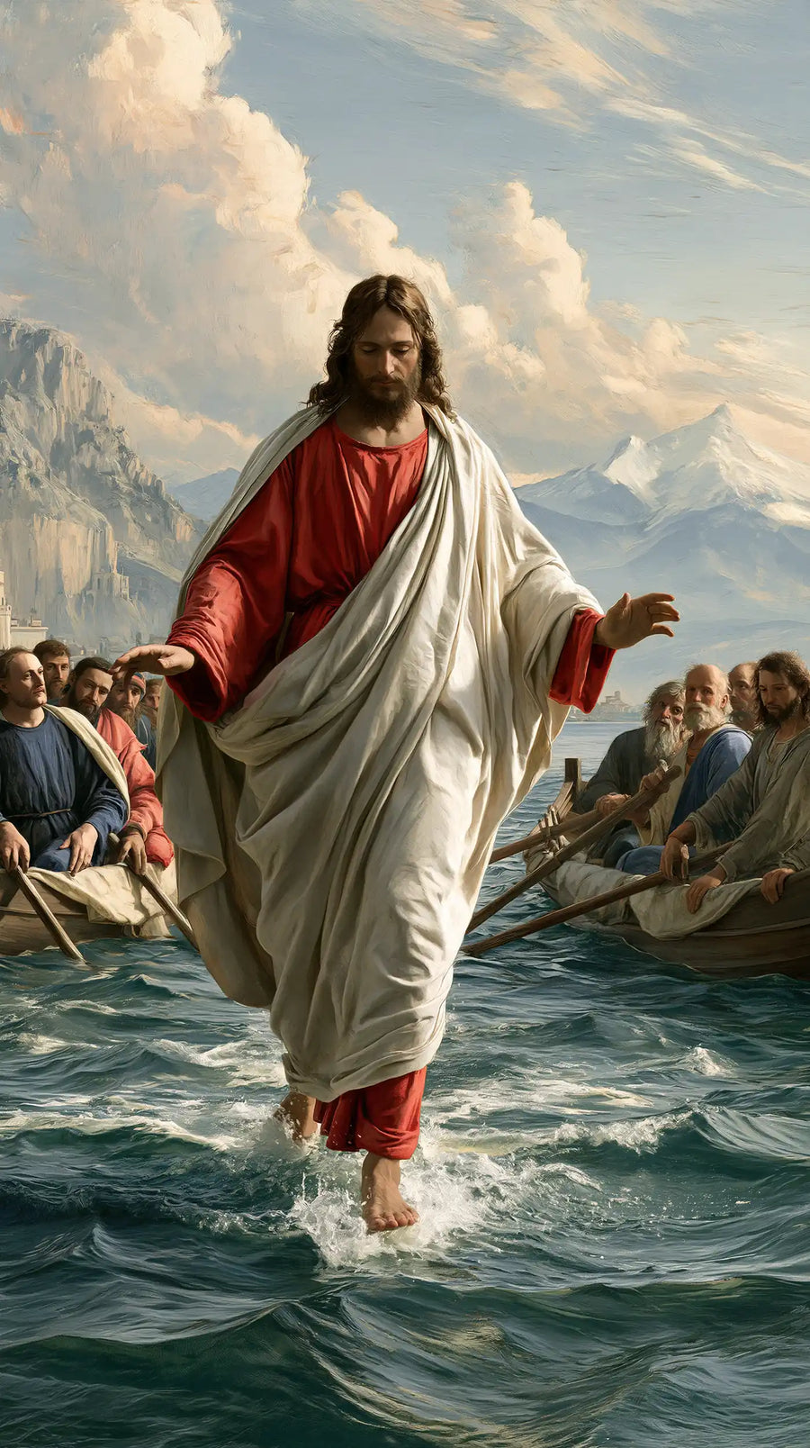Jesus Walking on Water - Florentine Renaissance · Portrait n° 8