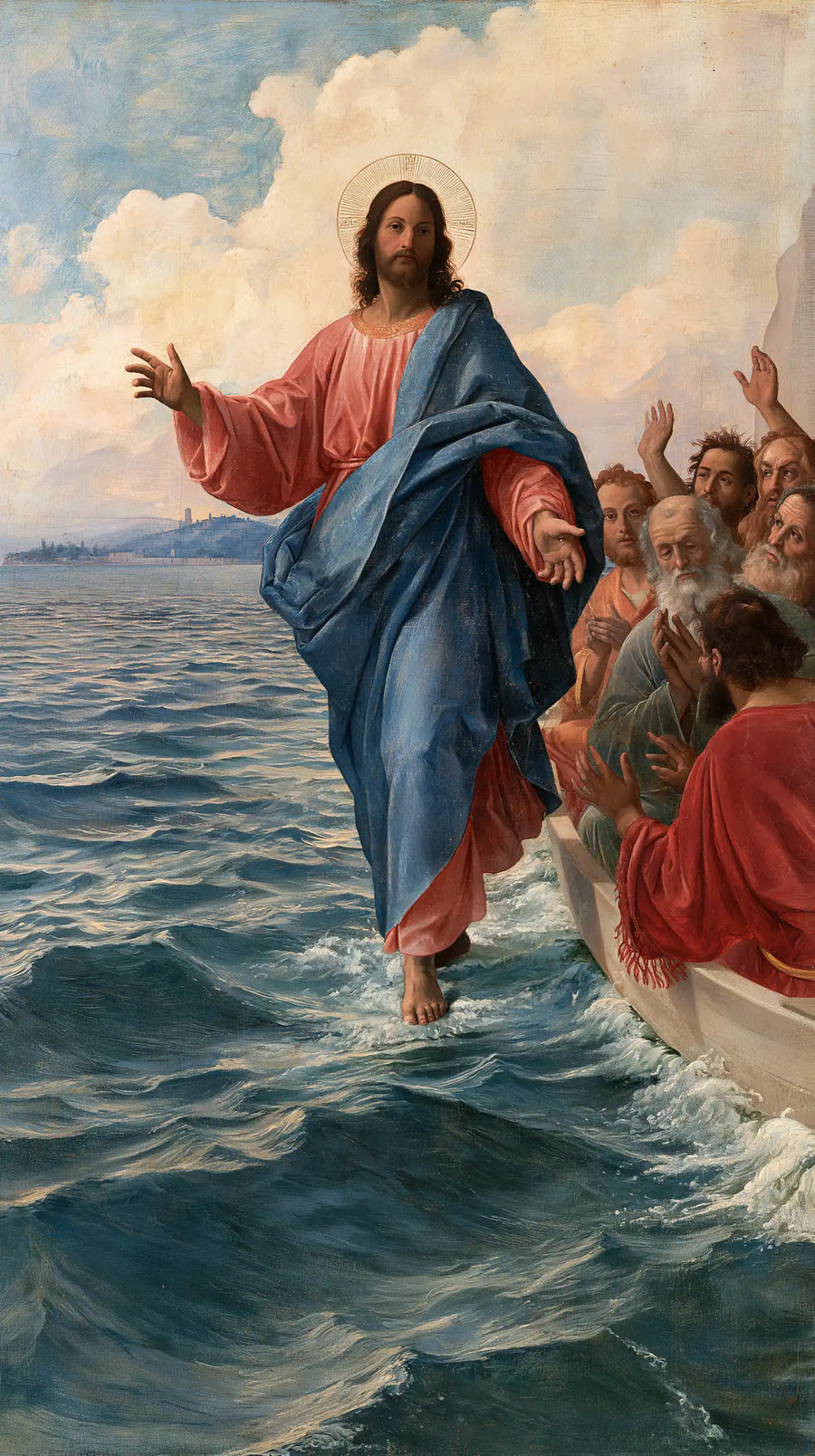 Jesus Walking on Water - Florentine Renaissance · Portrait n° 12