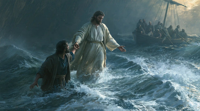 Jesus Walking on Water — The White Hand in the Jade Storm