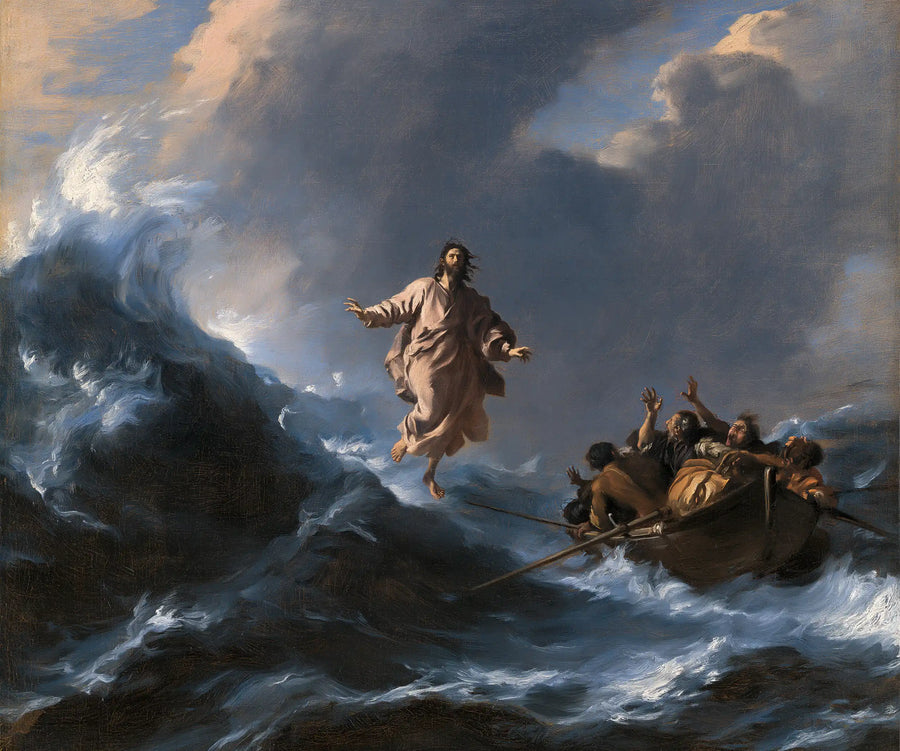 Jesus Walking on Water - Theatrical Baroque · Landscape n° 6