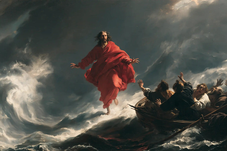 Jesus Walking on Water - Theatrical Baroque · Landscape n° 17