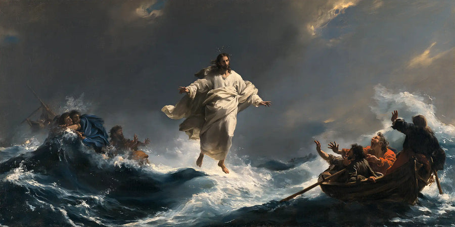 Jesus Walking on Water - Theatrical Baroque · Landscape n° 31