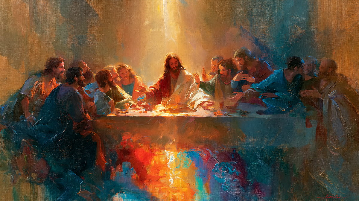 The Last Supper - Impressionist n° 2 — aperçu de la finition sélectionnée
