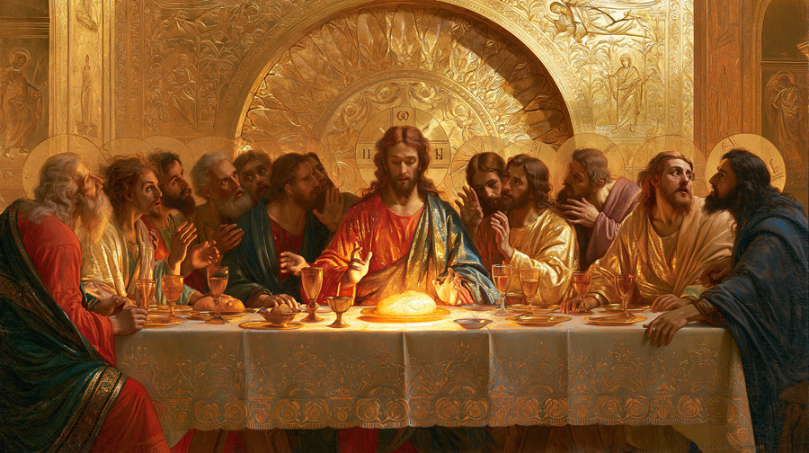 The Last Supper - Sacred Golden n° 5