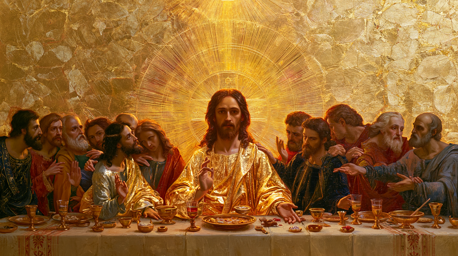 The Last Supper - Sacred Golden n° 11