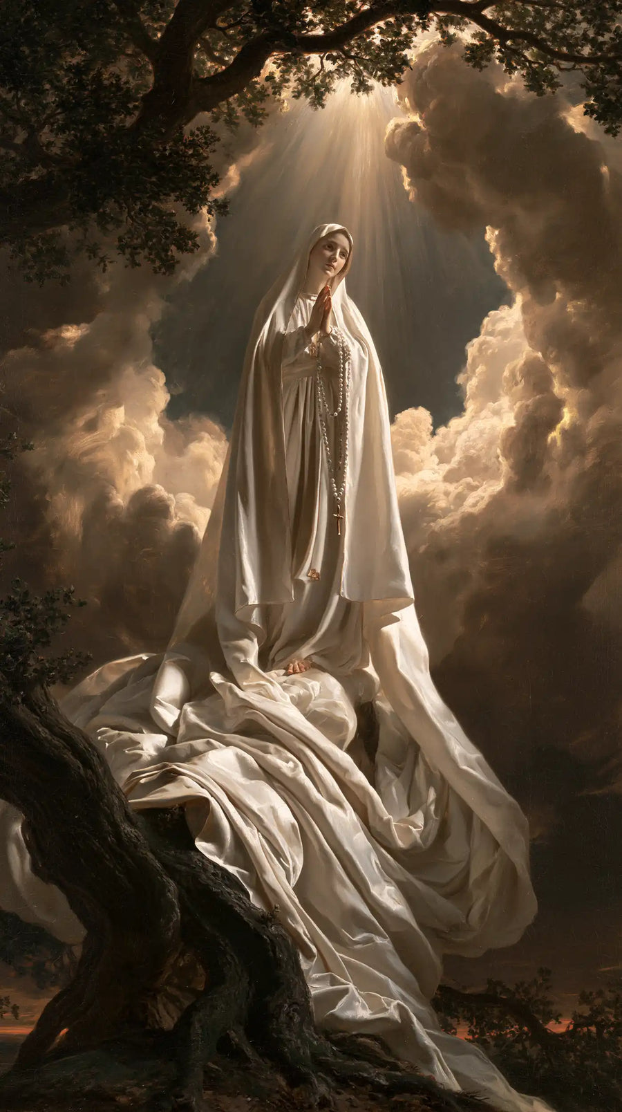 Our Lady of Fatima – Theatrical Baroque · Portrait no. 3