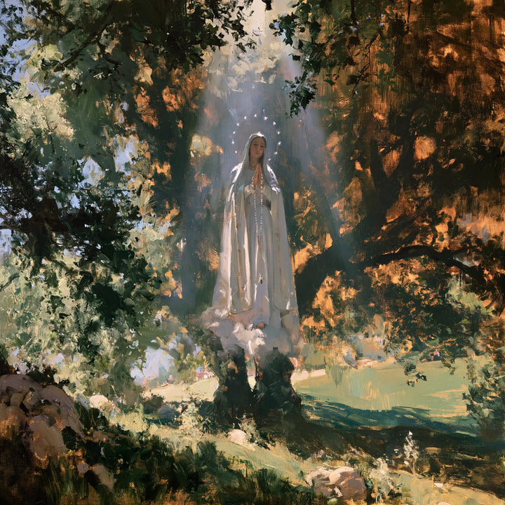 Our Lady of Fatima – Expressionist · Square no. 2