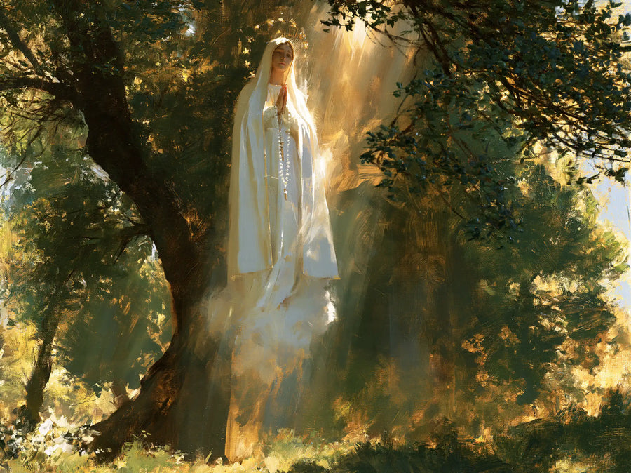 Our Lady of Fatima – Expressionist · Landscape no. 3