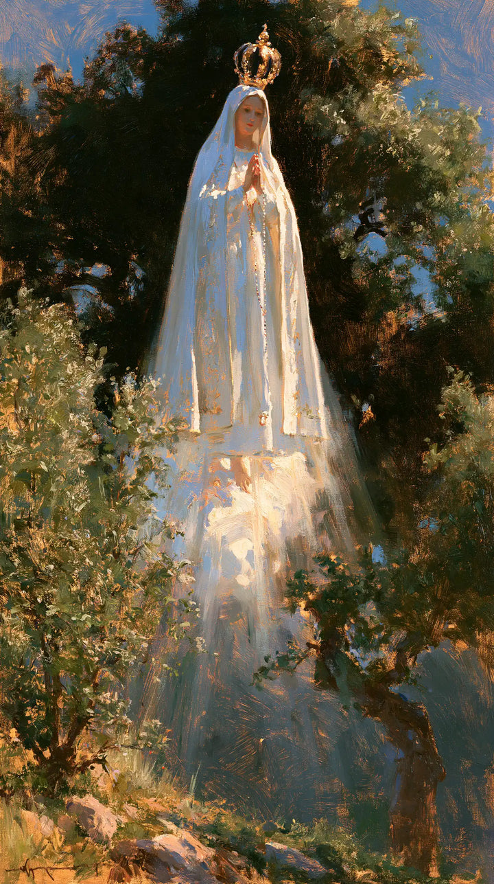 Our Lady of Fatima – Expressionist · Portrait no. 1