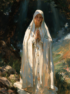 Our Lady of Fatima – Expressionist · Portrait no. 10