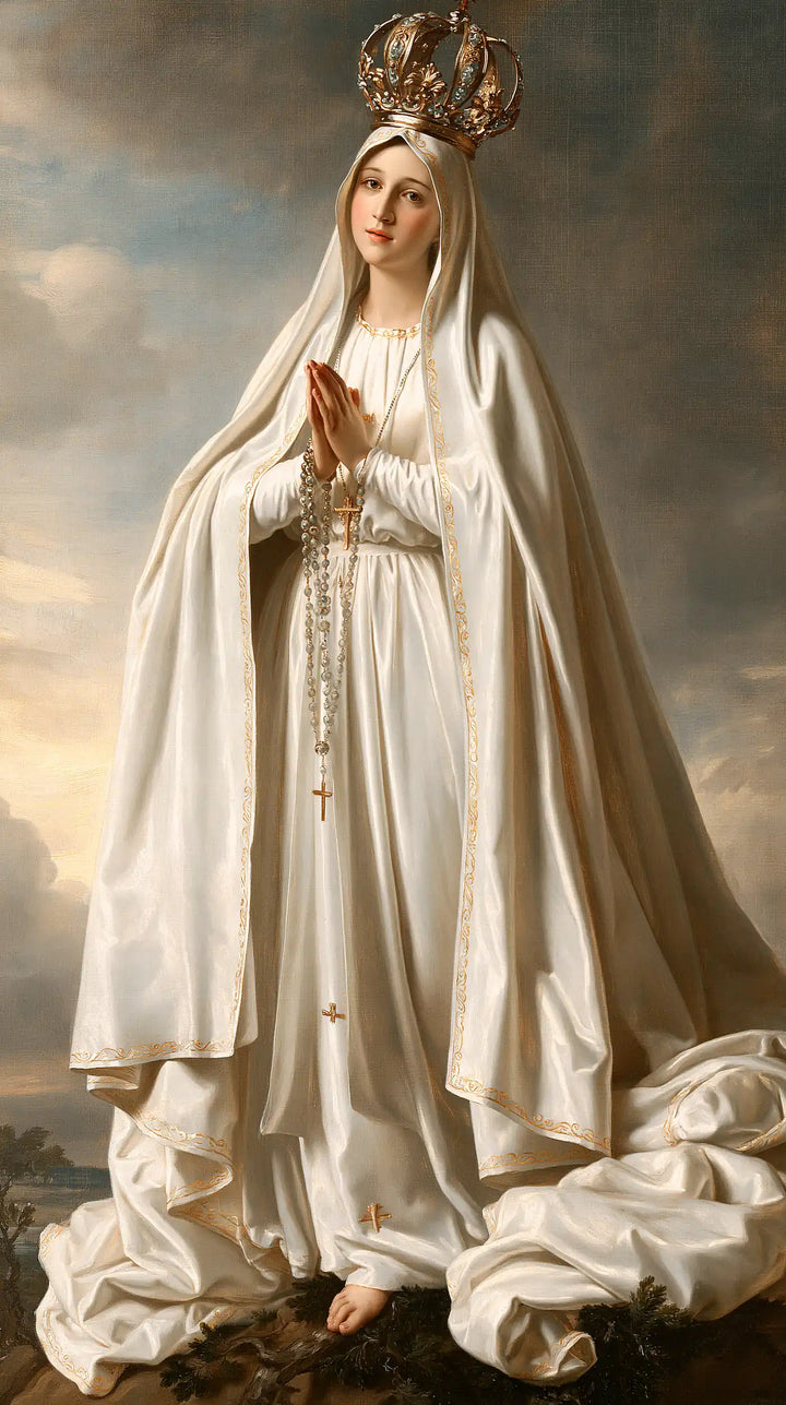 Our Lady of Fatima – Florentine Renaissance · Portrait no. 6