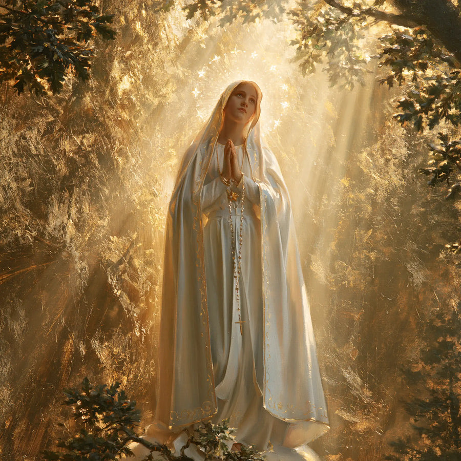 Our Lady of Fatima – Sacred Gold · Square no. 2
