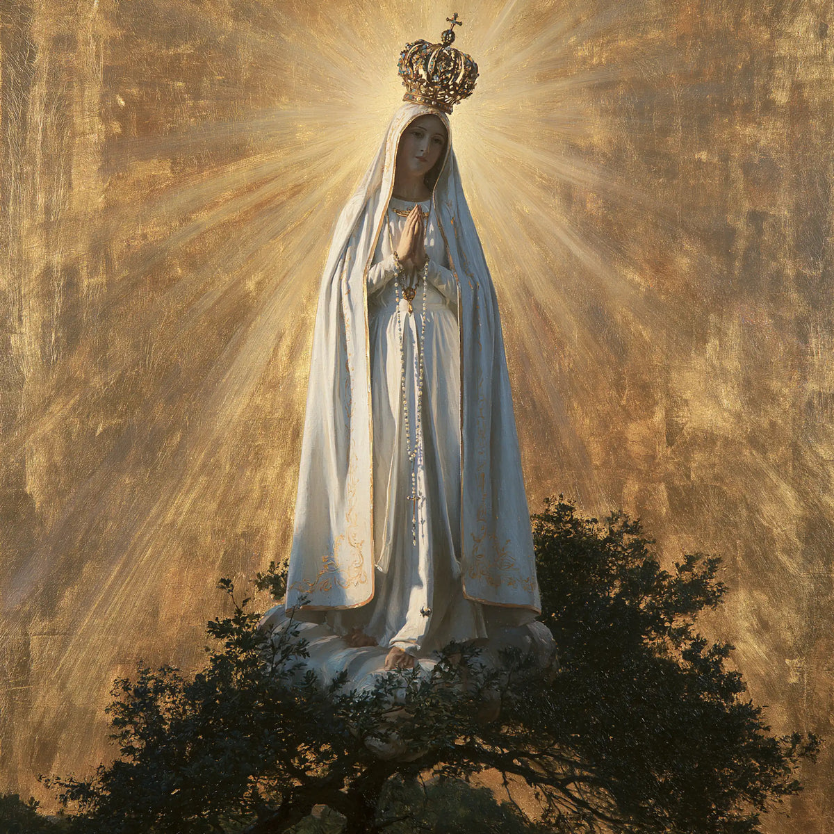 Our Lady of Fatima – Sacred Gold · Square no. 5