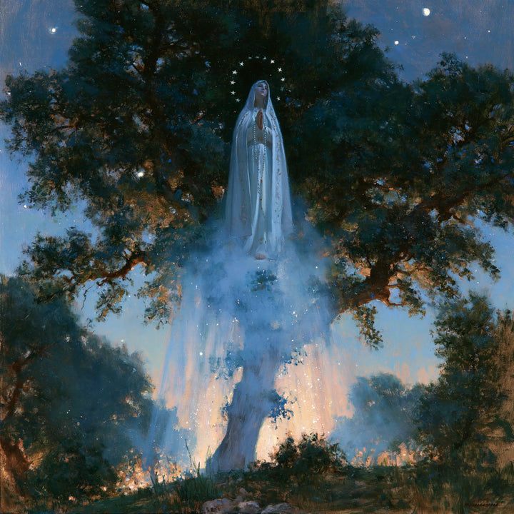 Our Lady of Fatima – Symbolist · Square no. 1