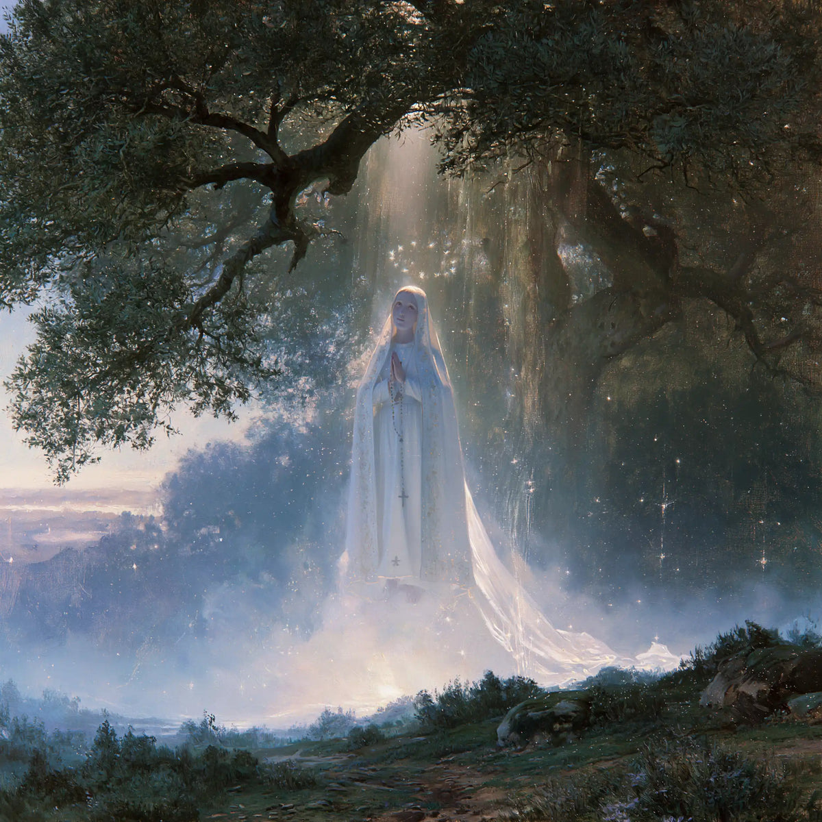 Our Lady of Fatima – Symbolist · Square no. 7