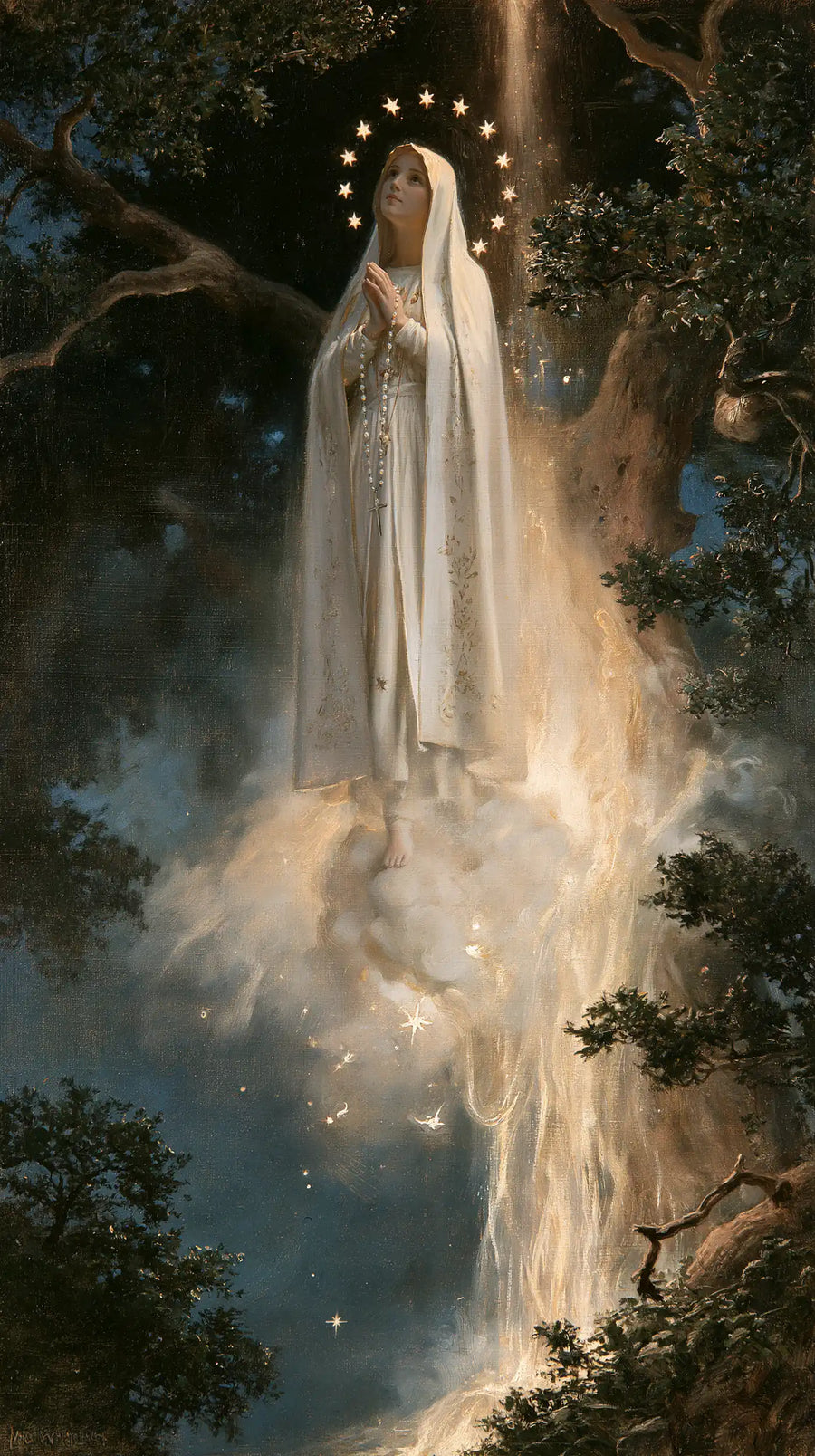 Our Lady of Fatima – Symbolist · Portrait no. 6