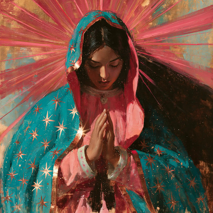 Our Lady of Guadalupe – Expressionist · Square no. 5