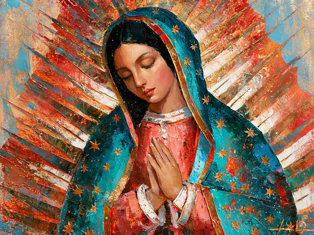 Our Lady of Guadalupe – Expressionist · Landscape no. 4