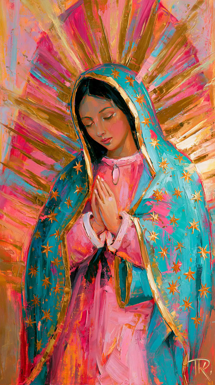 Our Lady of Guadalupe – Expressionist · Portrait no. 8