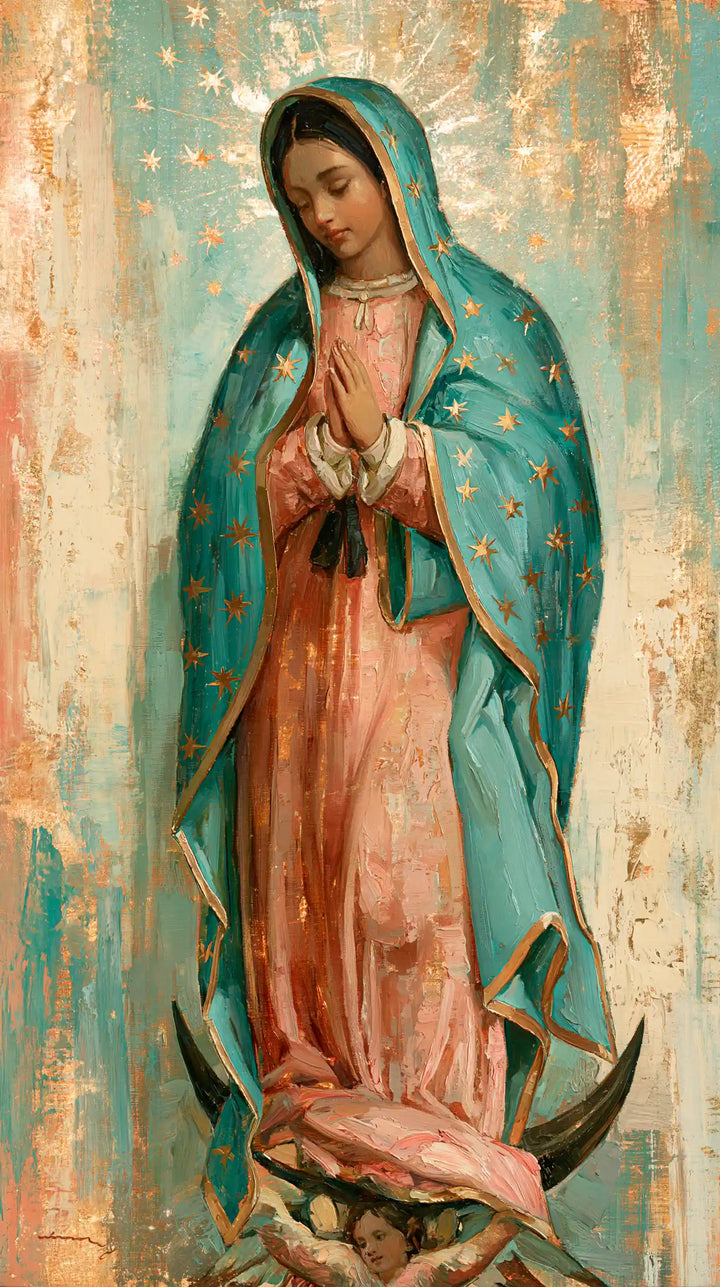 Our Lady of Guadalupe – Impressionist · Portrait no. 3