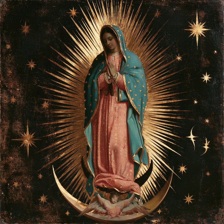 Our Lady of Guadalupe – Symbolist · Square no. 1