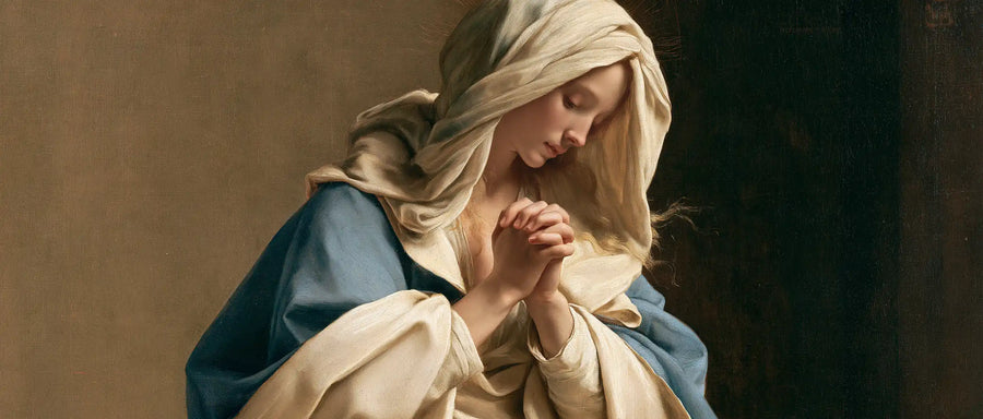 Virgin Mary in Prayer - Florentine Renaissance · Landscape n° 26