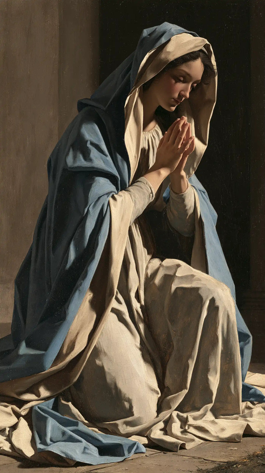 Virgin Mary in Prayer - Florentine Renaissance · Portrait n° 7