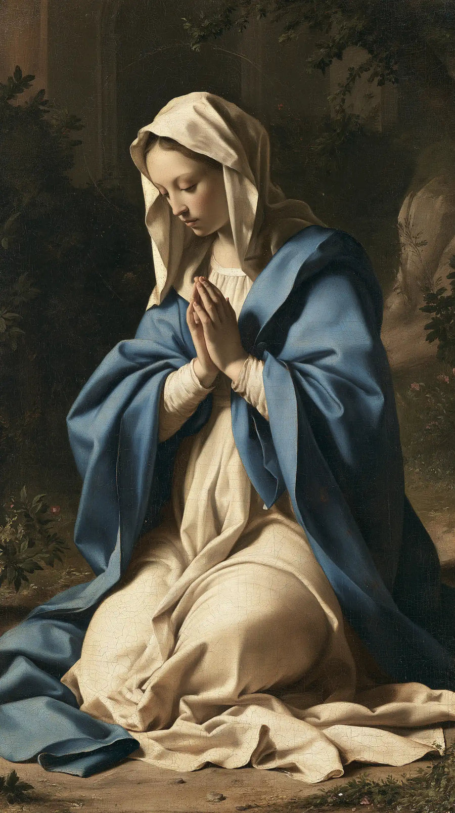 Virgin Mary in Prayer - Florentine Renaissance · Portrait n° 21