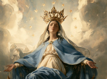 Mary Queen of Heaven - The Crown as Central Symbol · Landscape n° 3