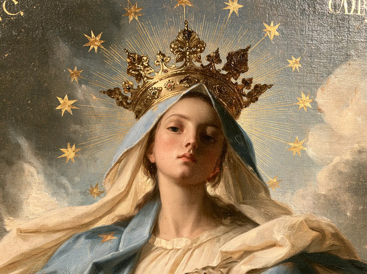 Mary Queen of Heaven - The Crown as Central Symbol · Landscape n° 4