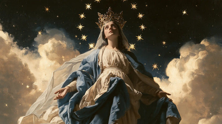 Mary Queen of Heaven - The Crown as Central Symbol · Landscape n° 9