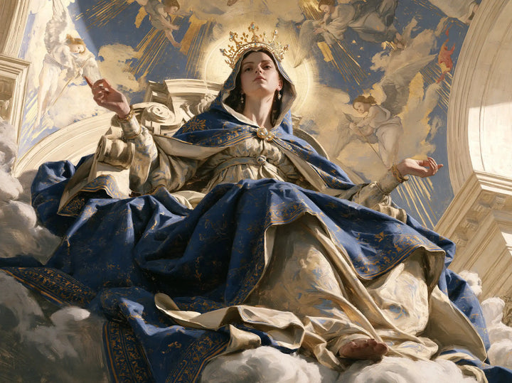 Mary Queen of Heaven - Florentine Renaissance · Landscape n° 2