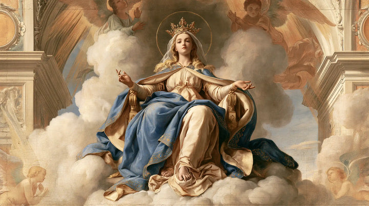 Mary, Queen of Heaven — The Crown in the Palace of Clouds