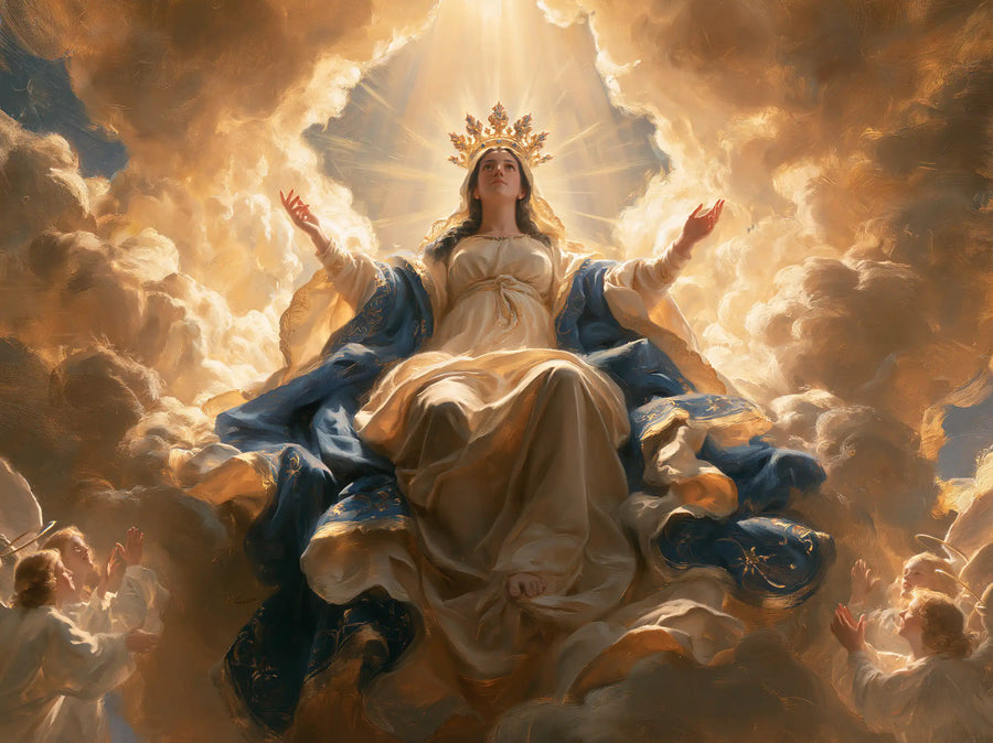 Mary Queen of Heaven - Heavenly Glory · Landscape n° 2