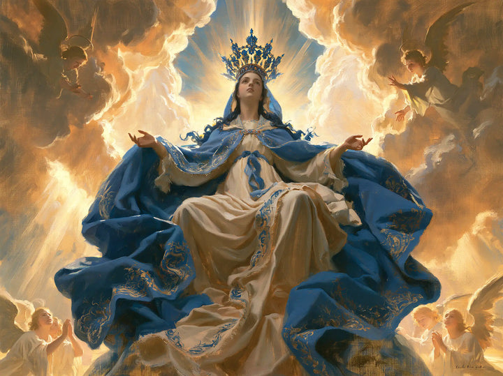 Mary Queen of Heaven - Heavenly Glory · Landscape n° 12