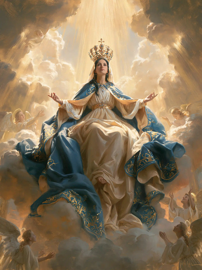Mary, Queen of Heaven — The Long Robe at the Threshold of the White Ray