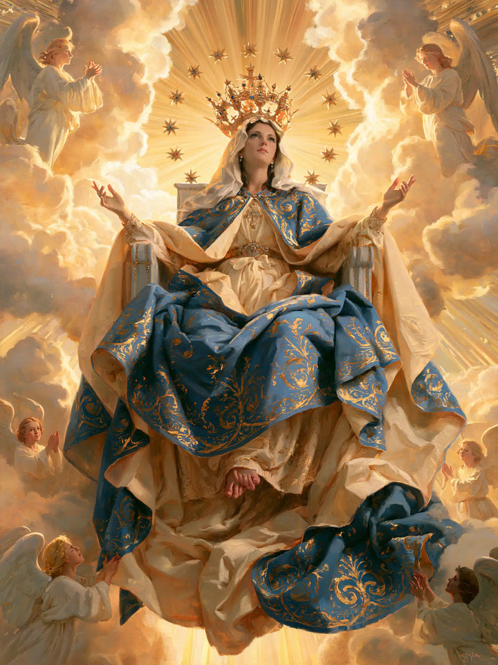 Mary Queen of Heaven - Heavenly Glory · Portrait n° 40